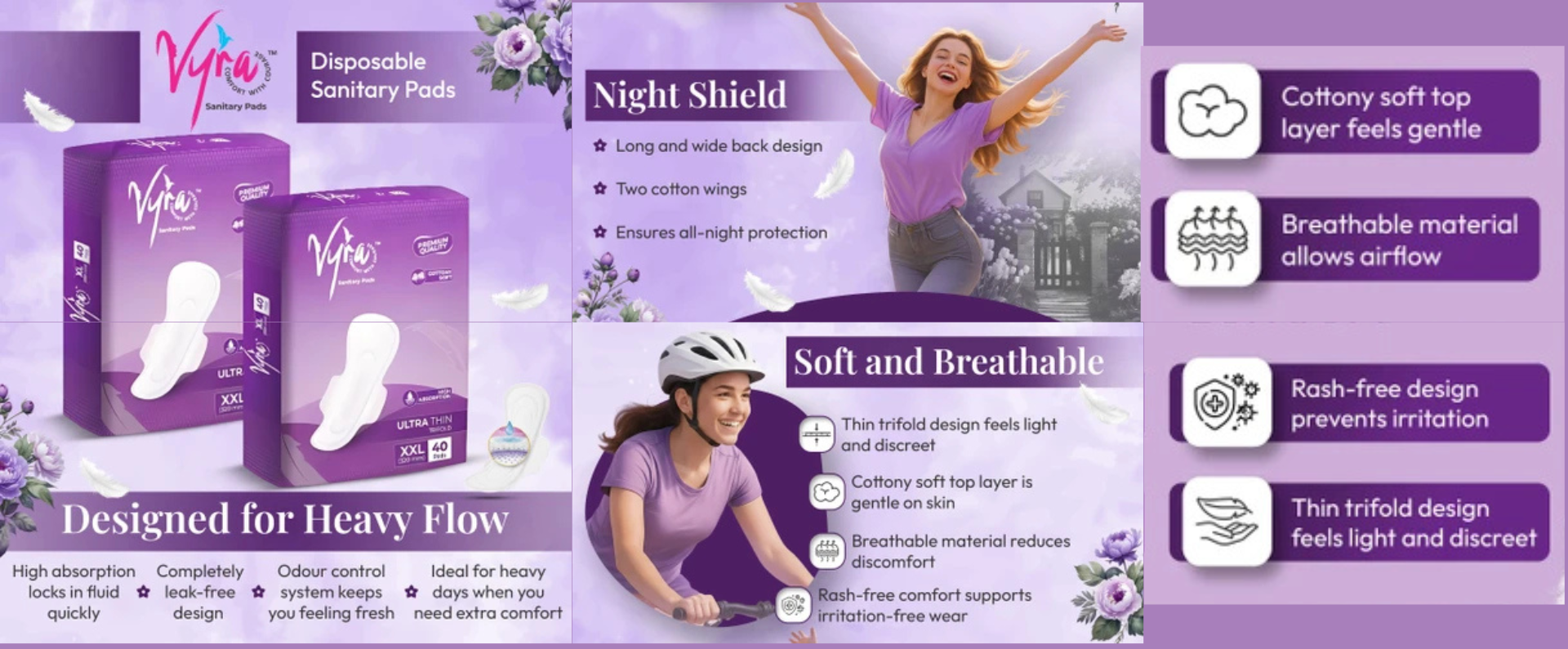 VYRA XXL Sanitary Pads