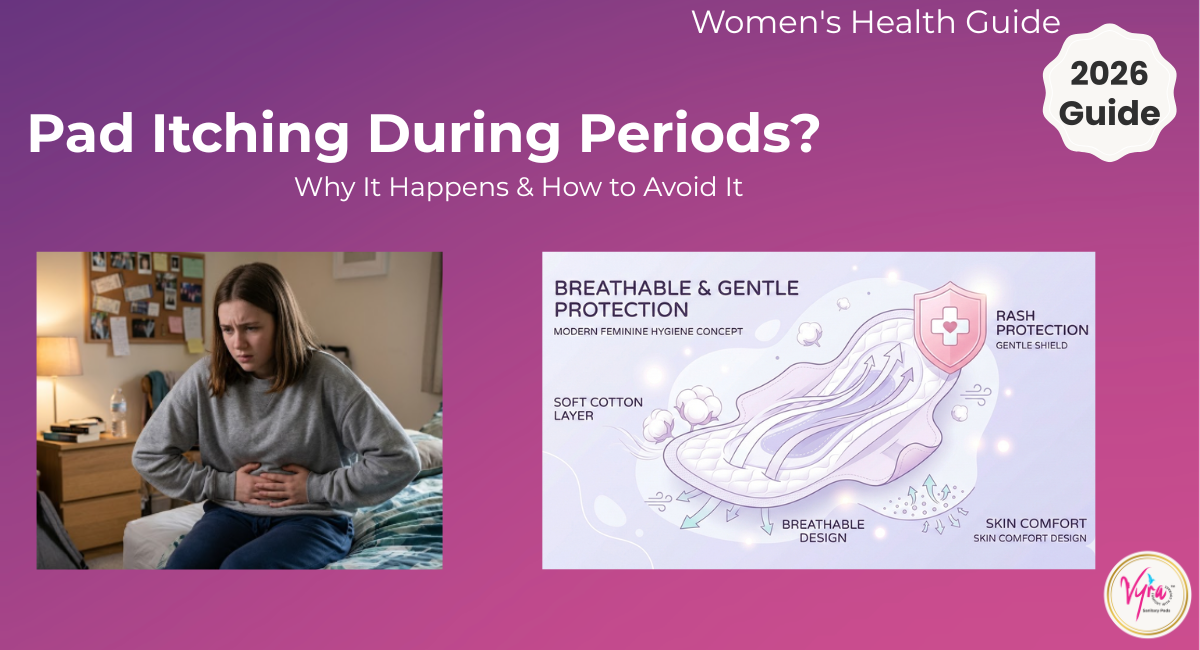 Can Sanitary Pads Cause Itching? Common Reasons Women Ignore Pad itching during periods causes and prevention guide