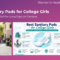 Best sanitary pads for college girls offering comfort during long lectures, commutes and campus activities